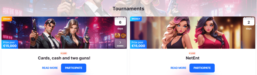 ice casino tournaments