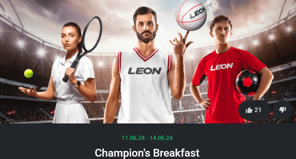 promoção leon sport