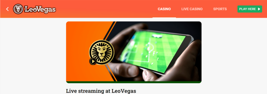 leovegas sport bonus